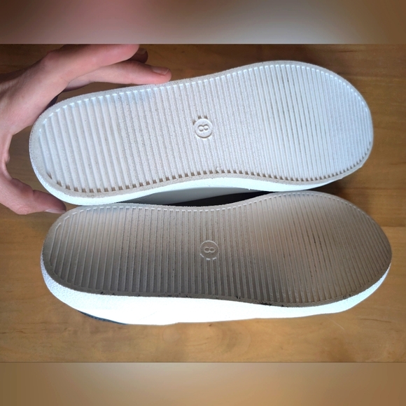 Universal Thread Women's Candace Lace-Up White Sneakers, Size 8 - Picture 5 of 6